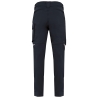 Pantalon léger stretch multipoches Marine – WK. Designed To Work – vue 2