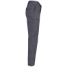 Pantalon de travail multipoches homme Gris convoy – WK. Designed To Work – vue 3