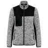 Veste recyclée en polytricot femme Noir