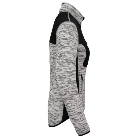 Veste recyclée en polytricot femme Noir – vue 3