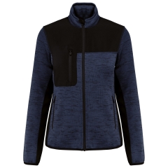 Veste recyclée polytricot softshell femme Noir – WK. Designed To Work