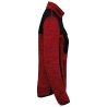 Veste softshell recyclée polytricot femme Rouge chiné / Noir – WK. Designed To Work – vue 3