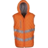 Bodywarmer haute visibilité orange Kensington – Yoko