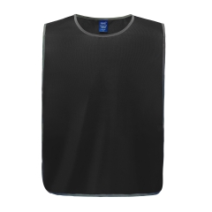 Chasuble à bordure réfléchissante Noir – Yoko