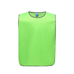Chasuble à bordure réfléchissante Vert lime – Yoko