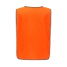 Chasuble à bordure réfléchissante Orange Haute Visibilité Yoko – vue 2