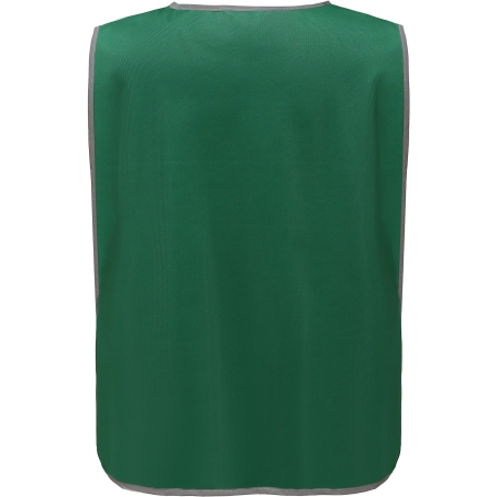 Chasuble haute visibilité bordure réfléchissante Vert Yoko – vue 2
