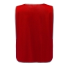 Chasuble Rouge à Bordure Réfléchissante Yoko – Haute Visibilité – vue 2