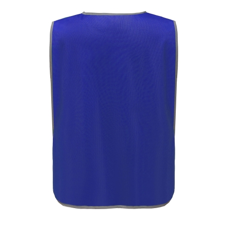 Chasuble à bordure réfléchissante Bleu Royal – Yoko – vue 2