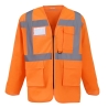 Veste haute visibilité Orange Yoko – Catégorie 3 ISO 20471