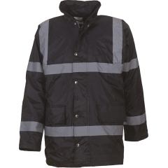 Veste de sécurité imperméable Noir – Yoko