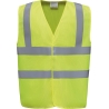Gilet haute visibilité jaune multiprotection Yoko – ISO 20471 cl. 2