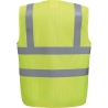 Gilet haute visibilité jaune multiprotection Yoko – ISO 20471 cl. 2 – vue 2