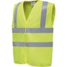Gilet haute visibilité jaune multiprotection Yoko – ISO 20471 cl. 2 – vue 3