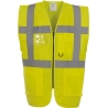 Gilet multifonction haute visibilité Jaune fluo – Yoko