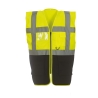 Gilet multifonction haute visibilité Yoko – Jaune/Noir