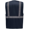 Gilet haute visibilité multifonction marine Yoko – 120 g/m² – vue 2