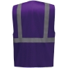 Gilet multifonction haute visibilité Violet – Yoko – vue 2