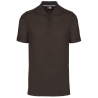 Polo Manches Courtes Homme Marron (Chocolate) – WK. Designed To Work