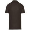 Polo Manches Courtes Homme Marron (Chocolate) – WK. Designed To Work – vue 2