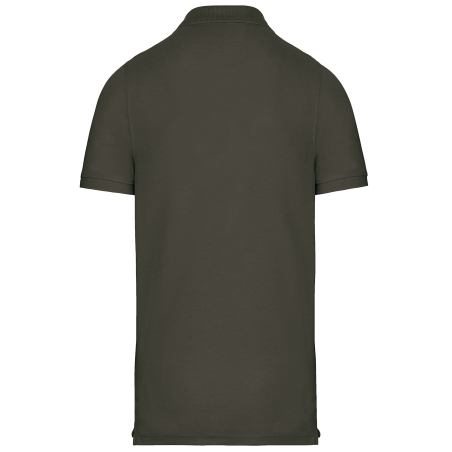 Polo manches courtes homme Vert Dark Khaki WK. Designed To Work – vue 2