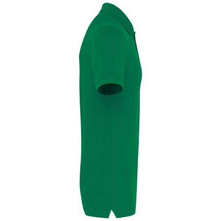 Polo Manches Courtes Homme Vert Kelly Green WK. Designed To Work – vue 3