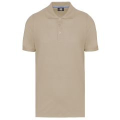 Polo manches courtes homme Beige (Light Sand) – WK. Designed To Work