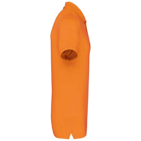 Polo Manches Courtes Orange WK. Designed To Work – 200 g/m² – vue 3
