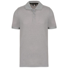 Polo Manches Courtes Homme Gris Oxford – WK. Designed To Work