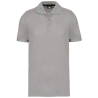 Polo Manches Courtes Homme Gris Oxford – WK. Designed To Work