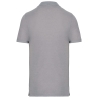 Polo Manches Courtes Homme Gris Oxford – WK. Designed To Work – vue 2
