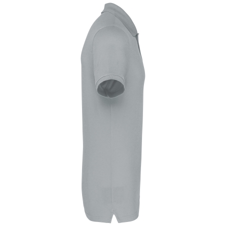 Polo Manches Courtes Homme Gris WK. Designed To Work – 200 g/m² – vue 3