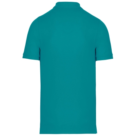 Polo manches courtes Bleu Teal WK. Designed To Work – Antibactérien – vue 2