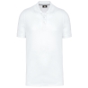 Polo manches courtes blanc homme WK. Designed To Work