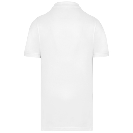 Polo manches courtes blanc homme WK. Designed To Work – vue 2