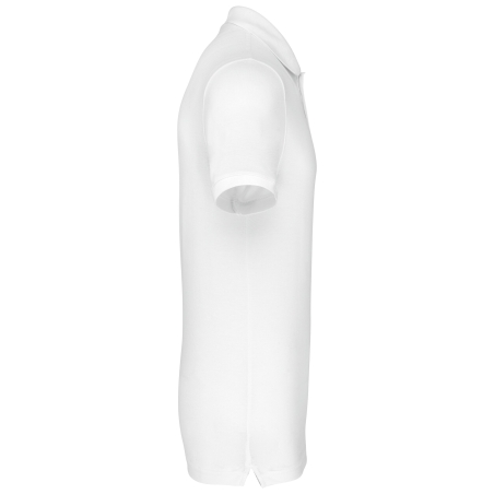 Polo manches courtes blanc homme WK. Designed To Work – vue 3