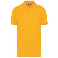 Polo manches courtes homme Jaune WK. Designed To Work