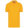 Polo manches courtes homme Jaune WK. Designed To Work