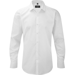 Chemise Homme Manches Longues Ultimate Stretch Blanc – Russell