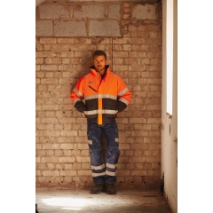 Veste Hi-Vis Orange Haute Visibilité Polaire Sherpa Yoko