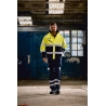 Veste Hi-vis Fontaine Jaune Fluo Marine – Yoko
