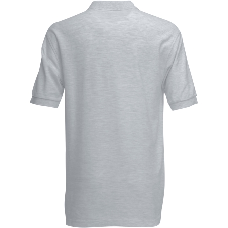 Polo Heavy 65/35 Fruit of the Loom – Gris (Heather Grey) – vue 2