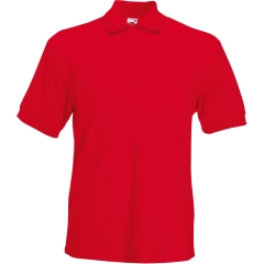 Polo Heavy 65/35 Rouge Fruit of the Loom – 230 g/m²