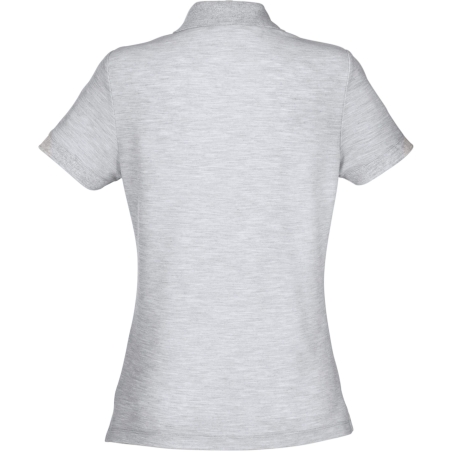 Polo Femme Gris Chiné 65/35 Fruit of the Loom – 180 g/m² – vue 2