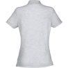 Polo Femme Gris Chiné 65/35 Fruit of the Loom – 180 g/m² – vue 2