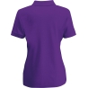 Polo Femme Violet 65/35 Fruit of the Loom – 180 g/m² – vue 2