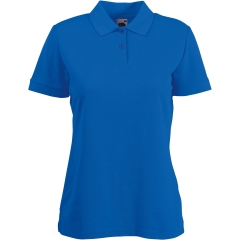 Polo Femme Bleu Royal 180 g/m² Fruit of the Loom – Personnalisable