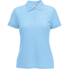 Polo Femme Ciel 65/35 Fruit of the Loom – Personnalisable