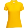 Polo Femme Jaune Sunflower 180 g/m² – Fruit of the Loom
