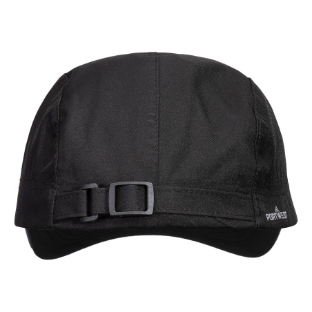 Casquette imperméable 5 panneaux bande réfléchissante Noir – Portwest HA25